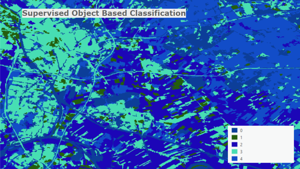 Supervised Object Based Classification of Utrecht map